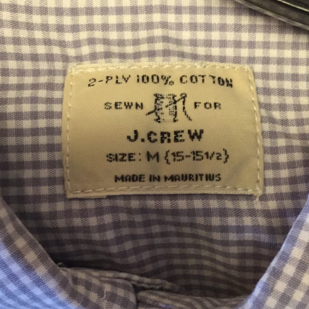 J. Crew Button Down Size M - Picture 3 of 3
